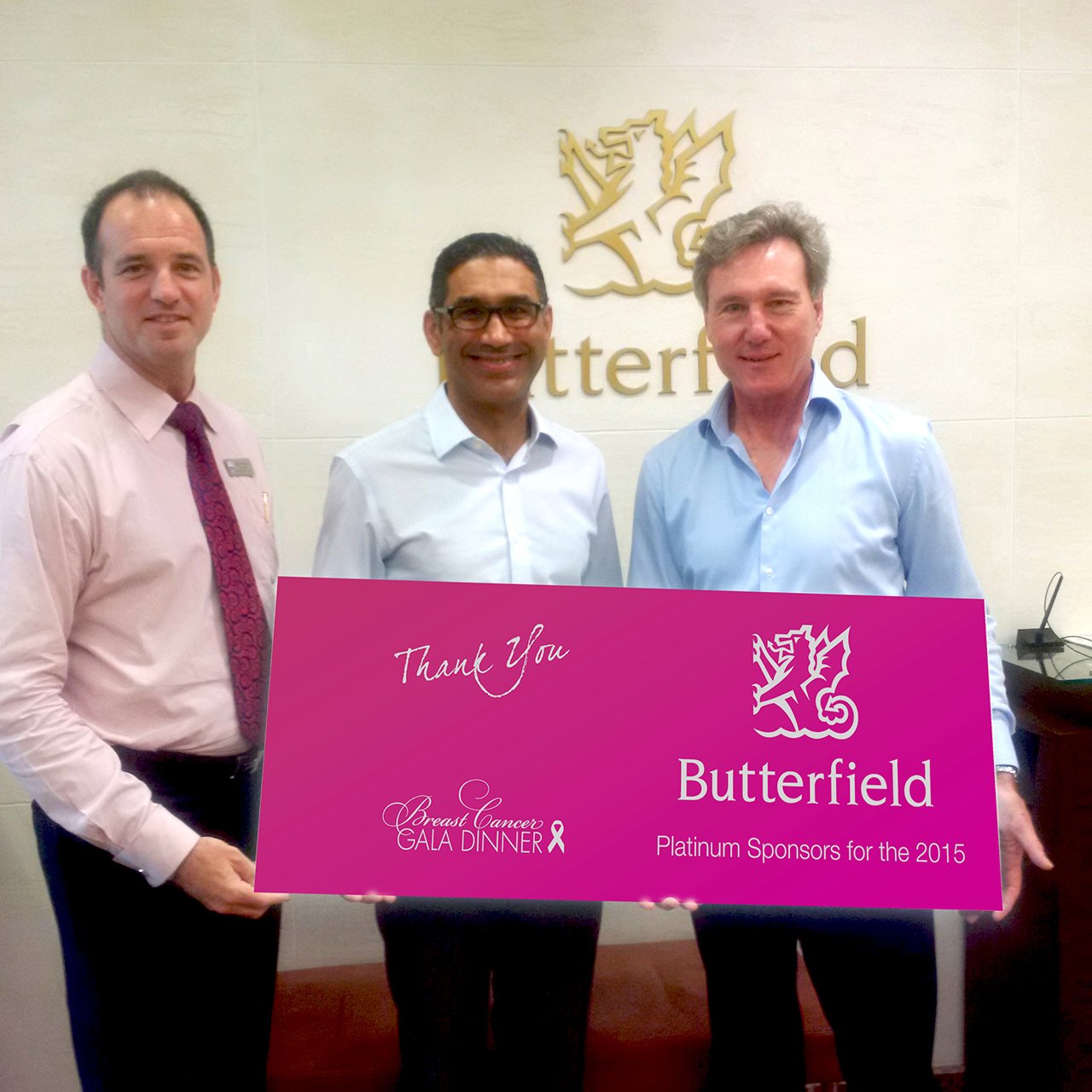 Butterfield Platinum Sponsor of Breast Cancer Gala