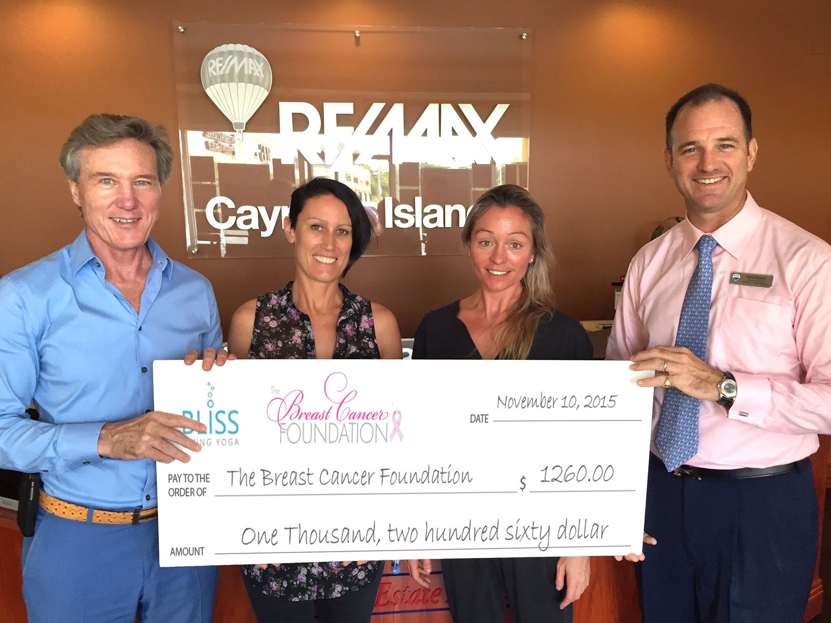 Yogathon Raises funds for Breast Cancer Foundation
