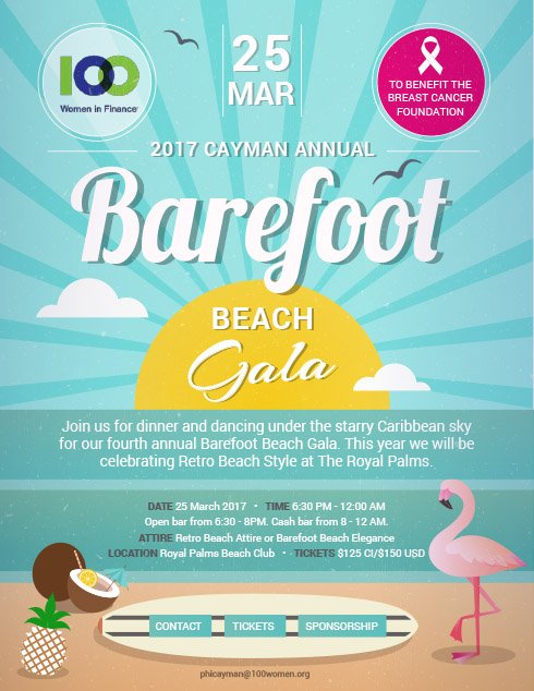 100 Women in Finance Barefoot Beach Gala