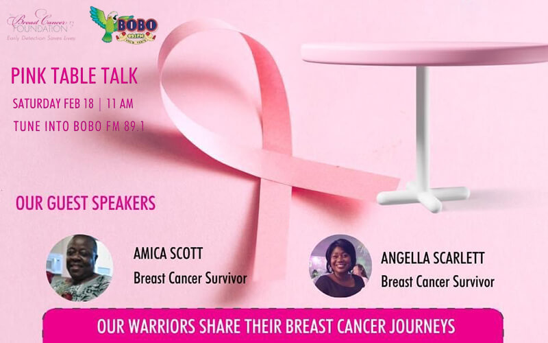 Pink Table Talk Featuring Amica Scott and Angella Scarlett
