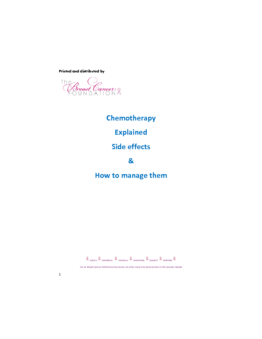 Chemotherapy Explained – Side Effects & How to Manage