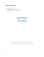 Paget’s Disease of the Breast