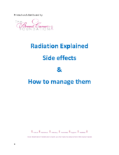 Radiation Explained – Side Effects & How to Manage