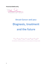 Breast Cancer and You: Diagnosis, Treatment, and the Future