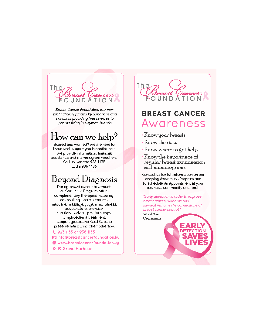 Breast Cancer Awareness Flyer