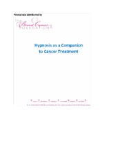 Hypnosis as a Companion to Cancer Treatment