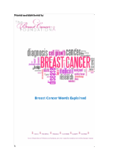 Breast Cancer Words Explained