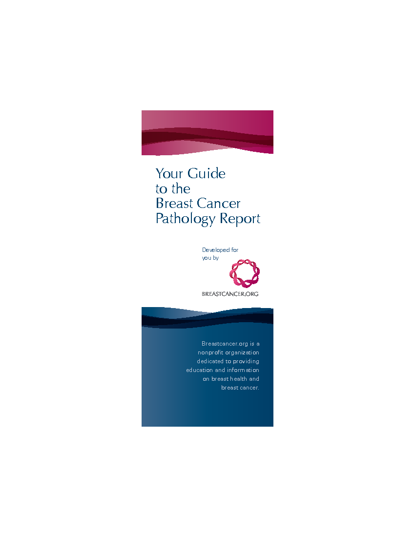 Understanding Your Pathology Report